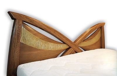 Meble z drewna do sypialni lozko artystyczne na wymiar unikatowe dizajnerskie. #3042 w2