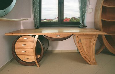 drewniane-artystyczne-biurko #4103